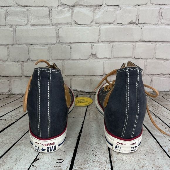 Converse - Women’s 6 Chuck Taylor All Star Lux Hi High Hidden Heel Wedge, gray. - Picture 7 of 9